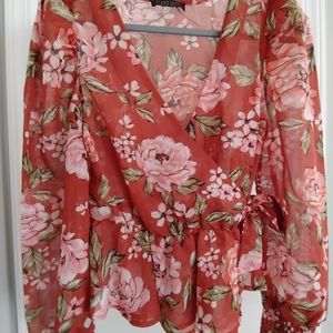 Charlotte Russe streetwear society blouse